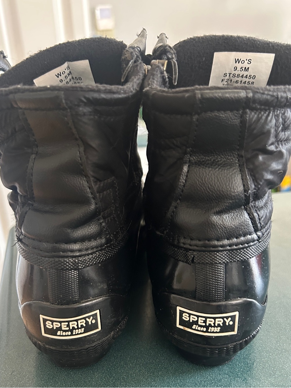 Sperry Women's Black Waterproof Winter Boots